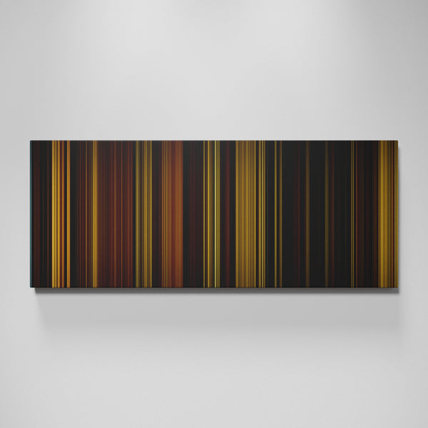 The Illusionist movie canvas wall art - color palette print