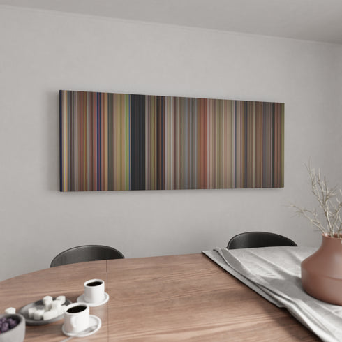 Kitchen with Drop Dead Fred Frome on the wall