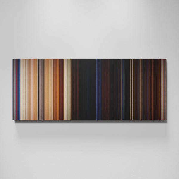 Army of Darkness movie canvas wall art - color palette print