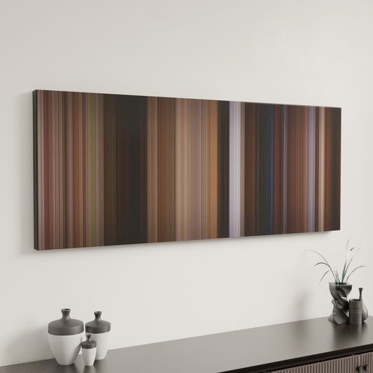 Minimal interior design with Seven Brides for Seven Brothers Frome on the wall