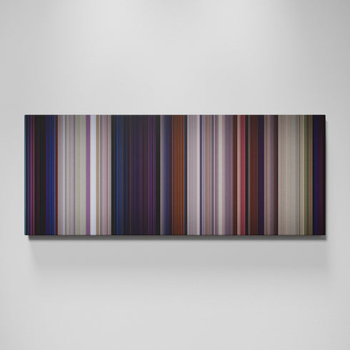 A Night at the Roxbury movie canvas wall art - color palette print