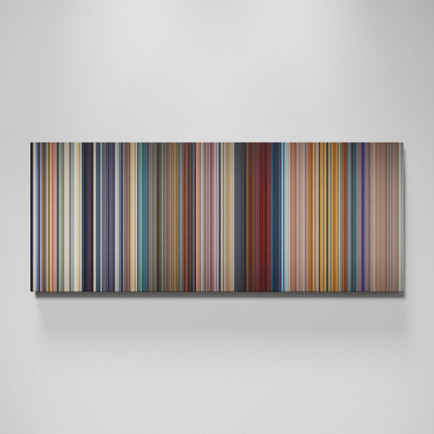 Megamind movie canvas wall art - color palette print