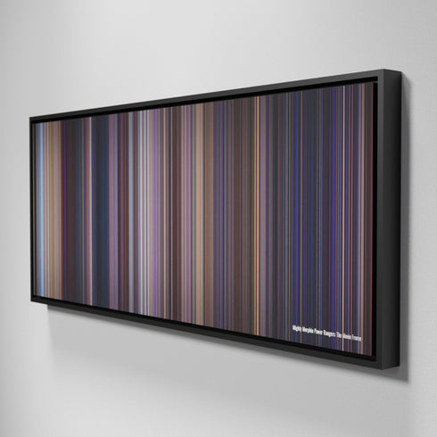 Mighty Morphin Power Rangers: The Movie movie canvas art - framed wall print