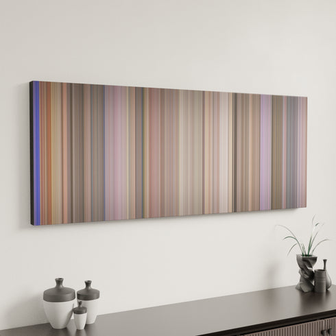 The Music Man canvas art in modern interior - movie color palette