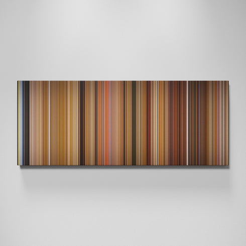Real Genius movie canvas wall art - color palette print