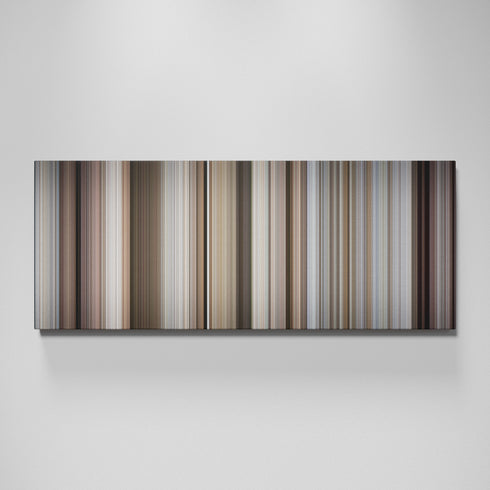 Hatari! movie canvas wall art - color palette print