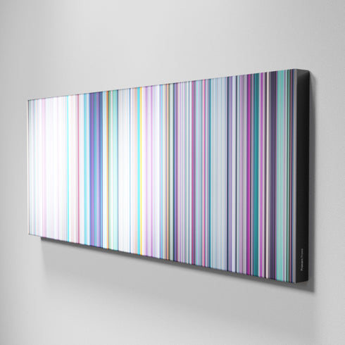 Side view of Buff's of Promare Frome on the wall