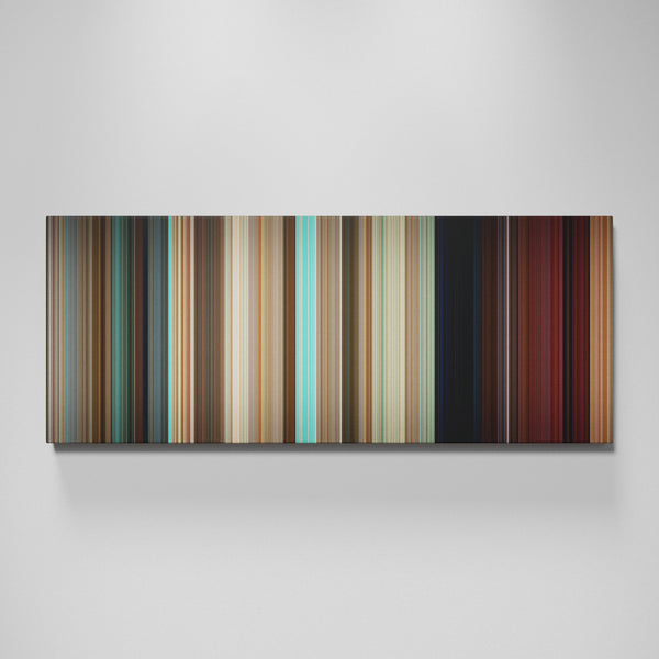 Couples Retreat movie canvas wall art - color palette print