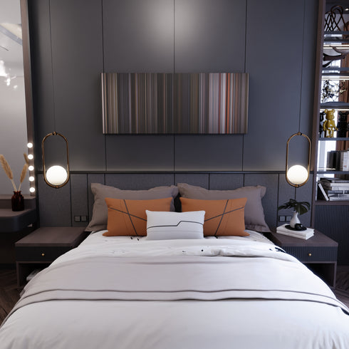 Ant-Man and the Wasp movie canvas in bedroom - wall art display