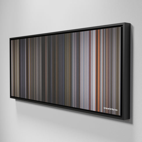 Side view of Framed Buff's of Ant-Man and the Wasp Frome on the wall