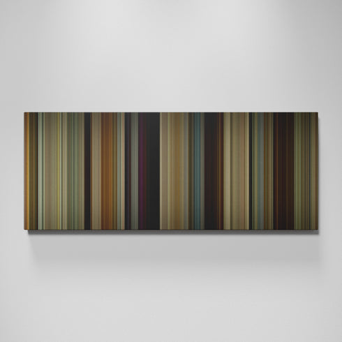 The Heat movie canvas wall art - color palette print