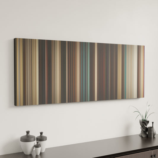 Minimal interior design with Fast Five Frome on the wall