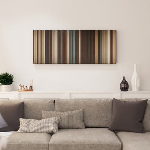 Fast Five canvas print in living room - film wall decor