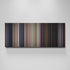 Scream movie canvas wall art - color palette print