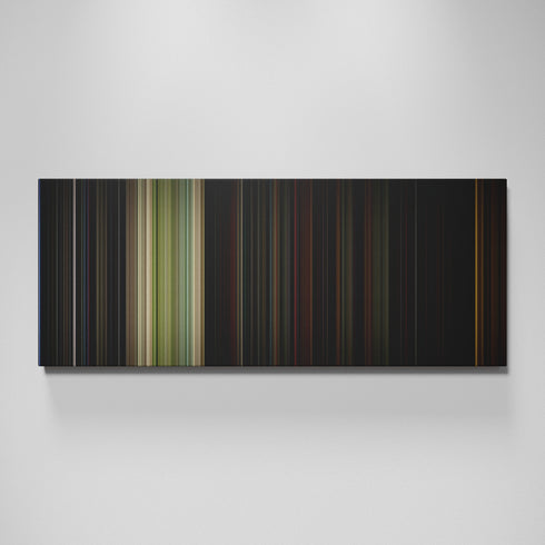 Friday the 13th Part VI: Jason Lives movie canvas wall art - color palette print