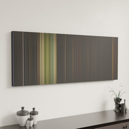 Friday the 13th Part VI: Jason Lives canvas art in modern interior - movie color palette