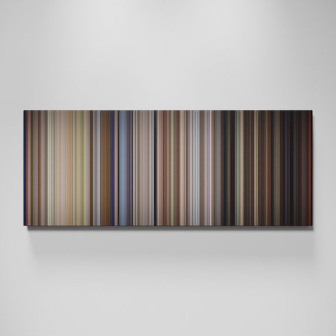 Village of the Damned movie canvas wall art - color palette print