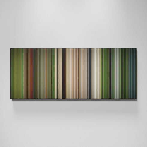 Apocalypto movie canvas wall art - color palette print