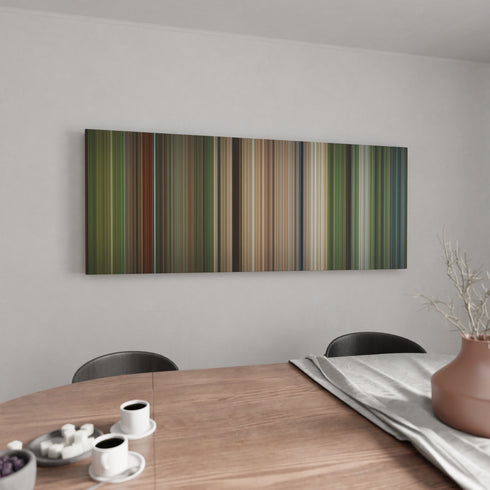 Kitchen with Apocalypto Frome on the wall