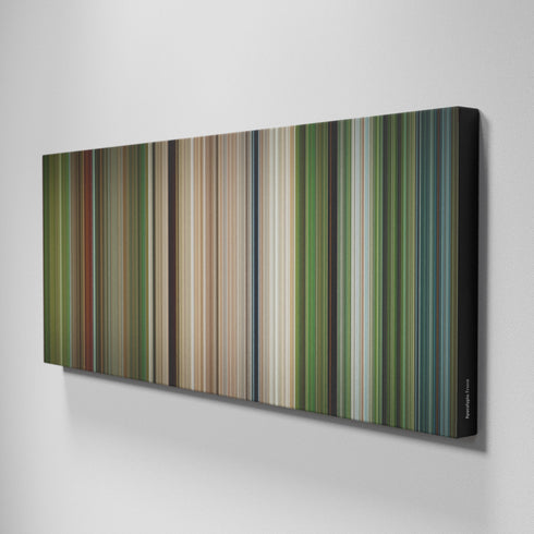 Side view of Buff's of Apocalypto Frome on the wall