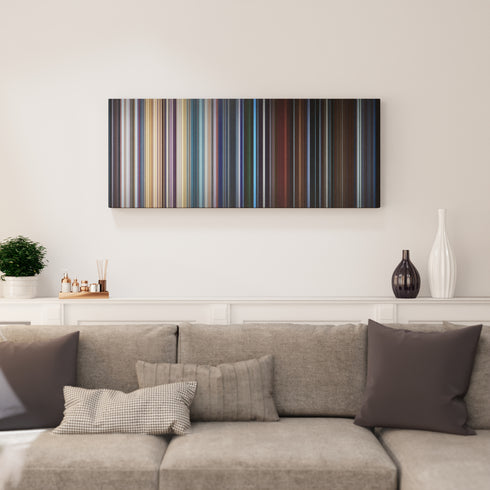 Valerian and the City of a Thousand Planets canvas print in living room - film wall decor