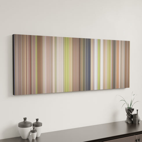 Wedding Crashers canvas art in modern interior - movie color palette