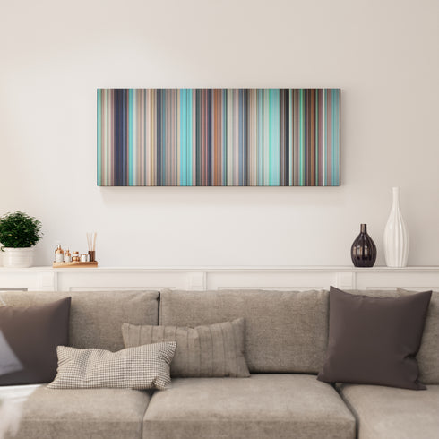 Living room interior with Kiki's Delivery Service Frome on the wall