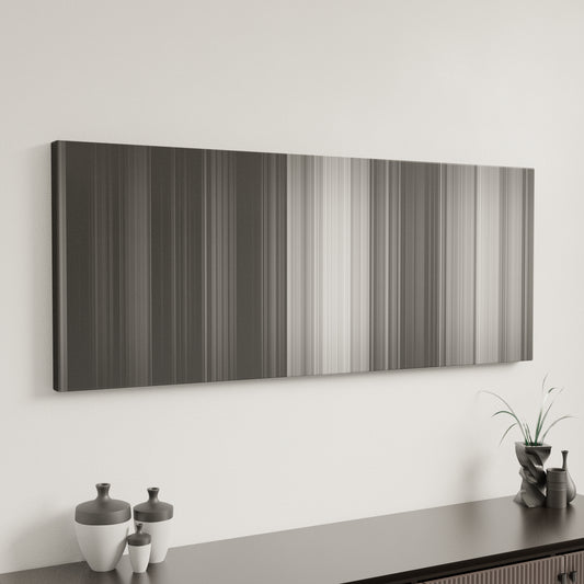 Minimal interior design with Some Like It Hot Frome on the wall