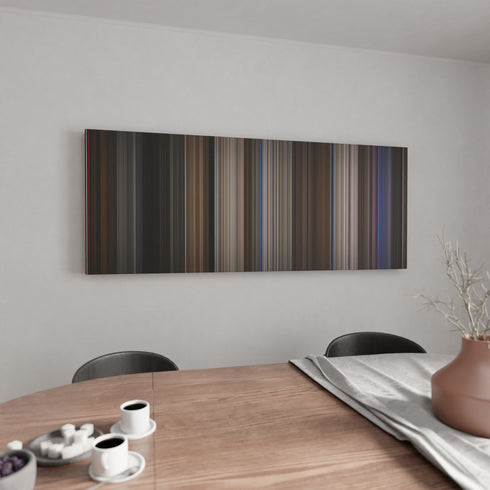 Ronin canvas wall art in kitchen - movie decor