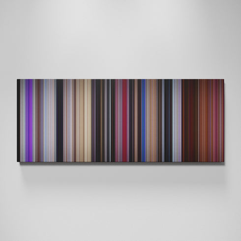 Xanadu movie canvas wall art - color palette print