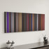 Xanadu canvas art in modern interior - movie color palette