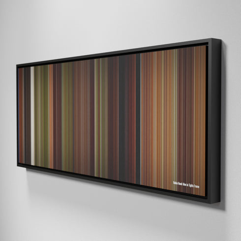 Side view of Framed Buff's of Robin Hood: Men in Tights Frome on the wall