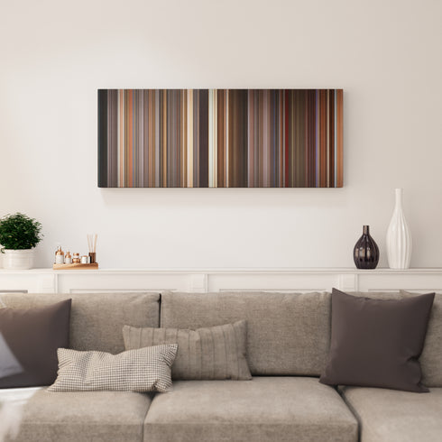 Living room interior with Spaceballs Frome on the wall