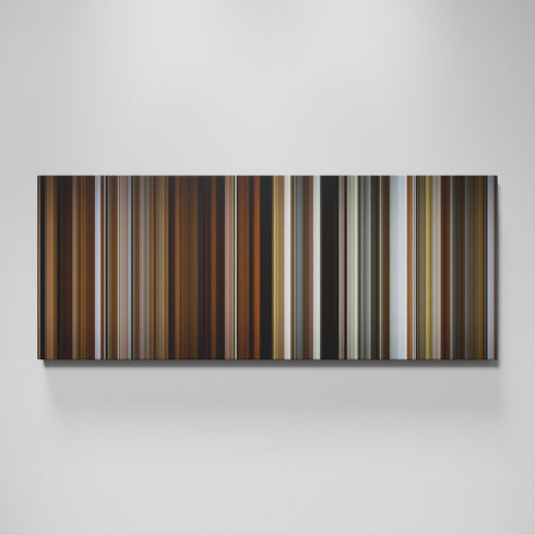Brooklyn movie canvas wall art - color palette print