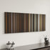 Brooklyn canvas art in modern interior - movie color palette