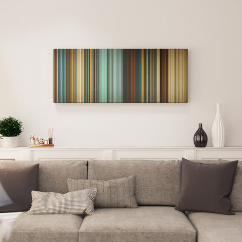 Living room interior with 300: Rise of an Empire Frome on the wall