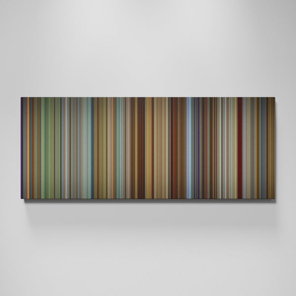 The Science of Sleep movie canvas wall art - color palette print