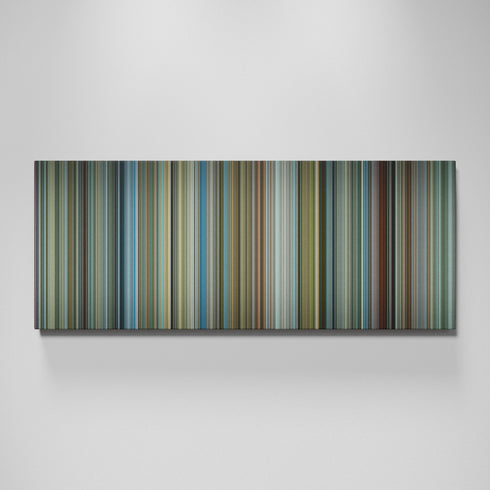 Man on Fire movie canvas wall art - color palette print
