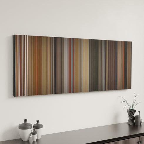 The Producers canvas art in modern interior - movie color palette