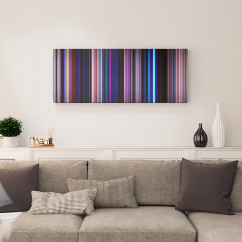 Frozen II canvas print in living room - film wall decor