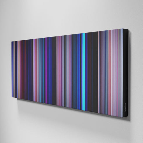 Side view of Buff's of Frozen II Frome on the wall