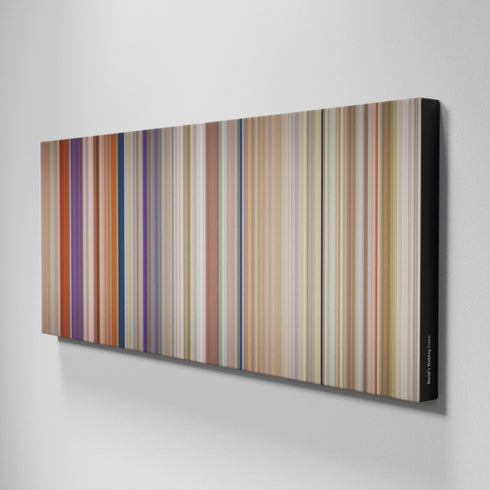 Side view of Buff's of Muriel's Wedding Frome on the wall