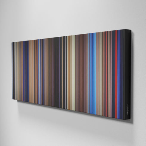 Side view of Buff's of Poltergeist Frome on the wall