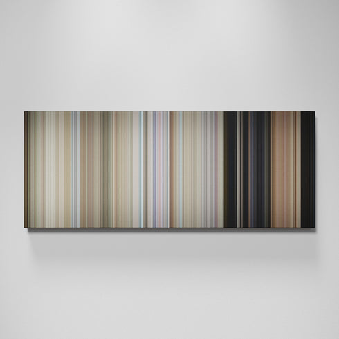 One Flew Over the Cuckoo's Nest movie canvas wall art - color palette print