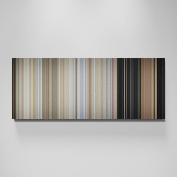 One Flew Over the Cuckoo's Nest movie canvas wall art - color palette print