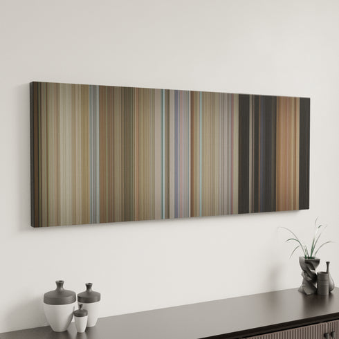 Minimal interior design with One Flew Over the Cuckoo's Nest Frome on the wall