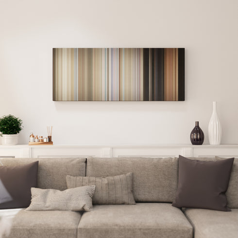 Living room interior with One Flew Over the Cuckoo's Nest Frome on the wall