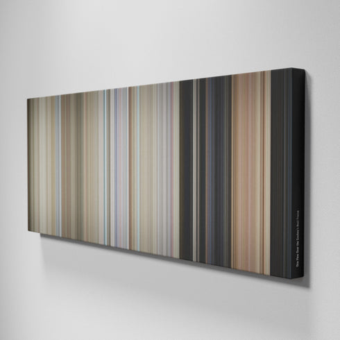 Side view of Buff's of One Flew Over the Cuckoo's Nest Frome on the wall