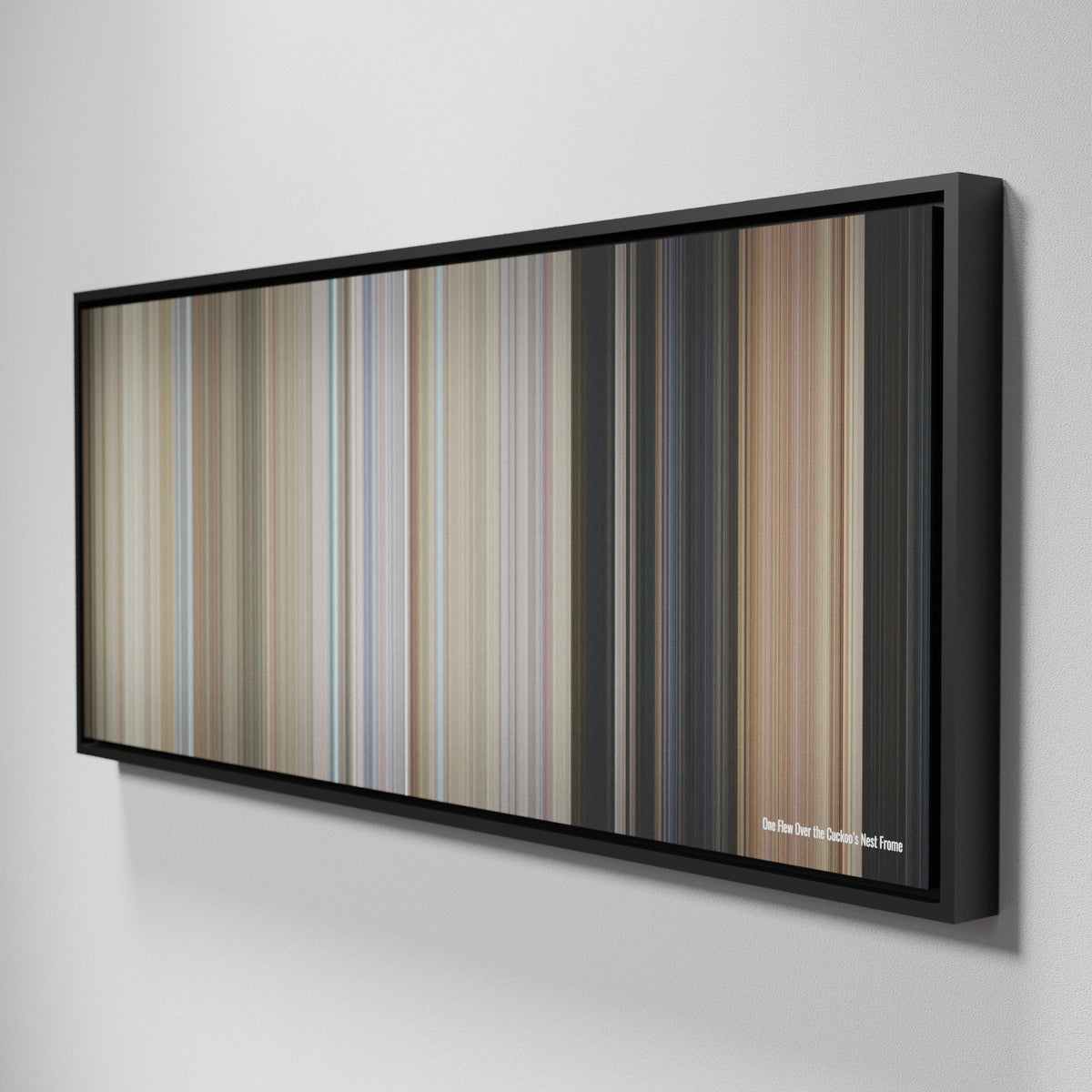One Flew Over the Cuckoo's Nest movie canvas art - framed wall print