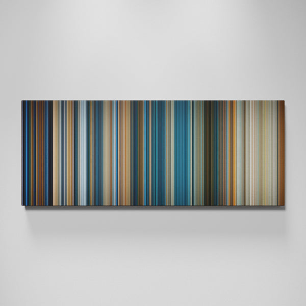True Lies movie canvas wall art - color palette print